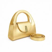 Elegant Small White Women's Handbag, Handbag And Crossbody Bag - New Release - 金色 - 查看 4