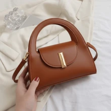 Elegant Small White Women's Handbag, Handbag And Crossbody Bag - New Release - rỉ sét - Xem 1