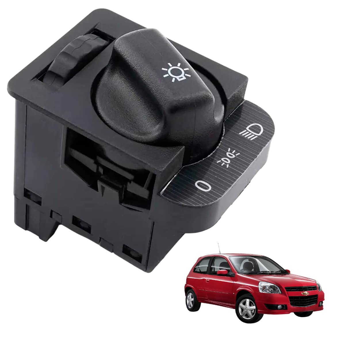 Vmingo Switch Mando Luces Principal con Dimmer Compatible con Chevy Pop Monza C1 C2 C3 1994-2012 - Interruptor Switch Chevy Luces - Ver 1