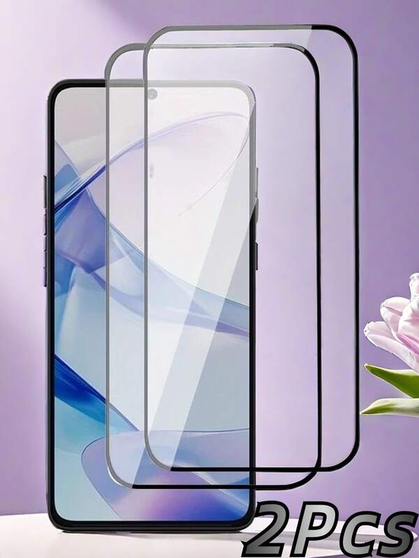 2pcs Tempered Glass Screen Protector Compatible With Xiaomi/ Phones, Compatible With Xiaomi 11T/A3/12 LITE/9/11 LITE/POCO M6 PRO/ 10A/A1/10C/9i/A1+ And More Models. "Phone Screen Protector/Tempered Glass/Phone Accessories/Screen Protector"