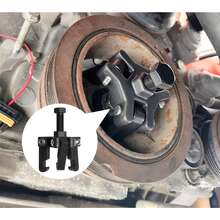 Vmingo Kit Extractor de Poleas Damper (Cigüeñal) 3 Garras con Estuche – Compatible con GM, Chrysler, Mitsubish1 - Extractor Polea Damper GM CR 3 Garras 6Pzs - Ver 5