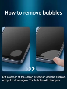 [1 High-Definition Tempered Glass Screen Protector + 1 Transparent Drop-Proof Phone Case], Compatible With Xiaomi//Transsion Phones, Compatible With Xiaomi 15, 15C 4G, K40 Pro, K40S, HOT 50 PRO 4G, And Note 30 VIP. - Clear - View 11