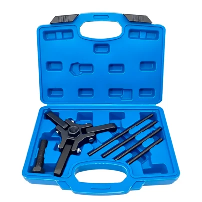 Vmingo Kit Extractor de Poleas Damper (Cigüeñal) 3 Garras con Estuche – Compatible con GM, Chrysler, Mitsubish1