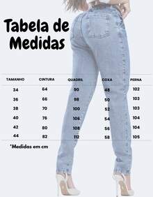 Women's Mom Jeans, Stylish, Casual, Sexy, Faux Denim Print, Pocket, Zipper, Button, Vintage, Office, Vacation, Night, Beach, Travel, Timeless - 皮多藍 - 查看 7