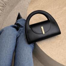 Elegant Small White Women's Handbag, Handbag And Crossbody Bag - New Release - 黑色 - 查看 2