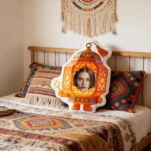 1 Gối cá nhân hóa - Hình mặt ếch theo yêu cầu. Độc đáo và thoáng khí, phù hợp cho Nữ, Nam, Bạn trai, Bạn gái, Bố, Mẹ, Gia đình, Bạn bè, Kỷ niệm, Ngày của Mẹ, Sinh nhật, Ngày Valentine, Giáng sinh, Halloween, Lễ tốt nghiệp, Ngày của Cha, Đám cưới, Nội trợ, Ghế sofa, Giường, Xe hơi, Phòng trà, Phòng ngủ, Phòng tắm, Phòng khách, Phòng ăn. - đèn lồng Eid - Xem 6