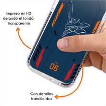 Funda Compatible con iPhóne Suit Mecha Eva 06, Protector para iPhóne Evangelión, Case para iPhóne Suit Mecha Eva 06, Carcasa para iPhóne Neon Genesis Evangelión Anticaídas a Prueba De Golpes TPU. - Negro - Ver 3