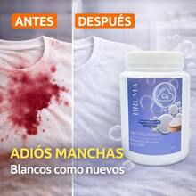 Quitamanchas En Polvo Y Blanqueador De Ropa Sin Cloro 1kg, Oxígeno Activo. Remueve Manchas de Ropa, Alformbras, Muebles - En polvo - Ver 3