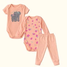 Kit 12 peças Manga Longa Inverno Bebês - Rosa Bebê - Visão 7