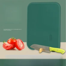 Antibacterial, Mildew-Proof Cutting Board, 35cm, With Stand For Kitchen. - màu xanh lá - Xem 2