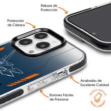 Funda Compatible con iPhóne Suit Mecha Eva 06, Protector para iPhóne Evangelión, Case para iPhóne Suit Mecha Eva 06, Carcasa para iPhóne Neon Genesis Evangelión Anticaídas a Prueba De Golpes TPU. - Negro - Ver 4