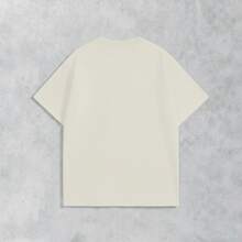 Men's Basic T-Shirt Brazil Hexa 100% Cotton Crew Neck Unisex - 奶油色 - 查看 2