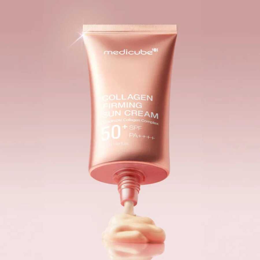 Medicube – Collagen Firming Sun Cream 50ml - 白色 - 查看 1