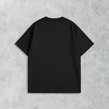 Men's Basic T-Shirt Brazil Hexa 100% Cotton Crew Neck Unisex - Black - View 2