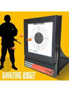 可折叠射击靶盒，含20张靶纸，方便收纳，带子弹收集器 - 多色-可回收彈靶盒 - 查看 7