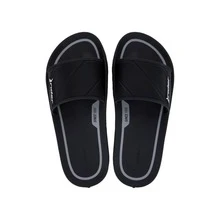 Men's Rider Street Slide Flip-Flops, Super Comfortable, Original - Black/grey - View 3