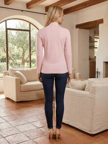 Women Blouses & Shirts - Rosa Claro - View 3