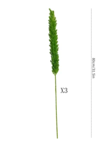 1/2/3 件装 80 厘米人造芦苇草，带桉树叶，适用于墙面、客厅、卧室、婚礼、派对装饰、桌面填充、家居、桌面装饰、厨房、婚礼、餐桌中心装饰、办公室、花园、户外、房屋、庭院装饰，春、夏、秋、冬四季皆宜。 - 綠色 - 查看 9