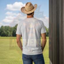 Texas Country And Bull Men's Country T-Shirt Set - Original Comfortable Cotton - Xanh lá cây và đỏ tía - Xem 3