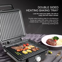 SOKANY 08143 家用電烤機 多功能電烤盤 1500W 雙面加熱 3段式溫度控制 快速加熱至230°C 適用於家用廚房、BBQ派對、西餐愛好者等 - 英規插(220-240V) - 查看 4
