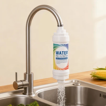 Shower Head With Water Filter, Removes Chlorine And Sediment, Suitable For Home Water Heater And Bathroom