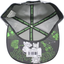 Kboom Caps Gorra R&M 03 - Negro - Ver 2