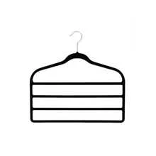 Set Of 5 Slim Non-Slip Velvet Hangers For Pants And Skirts - 查看 10