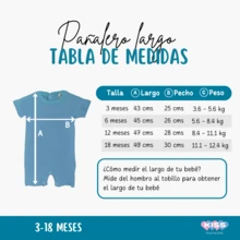 Pañalero con gorro estampado para Bebé - Negro - Ver 6