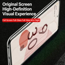 3 piezas de películas protectoras de teléfono de píxeles totalmente transparentes, adecuadas para Pixel 10a, película de vidrio templado, cobertura completa, alta definición, desbloqueo de huella dactilar, suave, sin obstrucción, sin corte manual, película para teléfono. - transparente - Ver 4