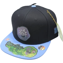 Kboom Caps Gorra R&M 10 - Negro - Ver 1