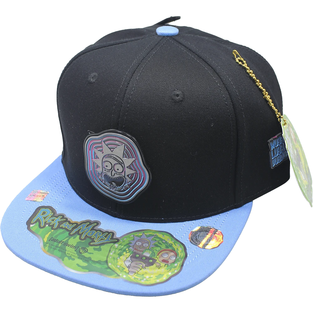 Kboom Caps Gorra R&M 10 - Negro - Ver 1
