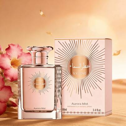 1 Bottle Of 100ml Middle Eastern Arabian Flameless Diffuser, Floral Fragrance, Suitable For Women, Long-Lasting Fresh Natural Scented Spray, Household Air Freshener, Unique Scent With Deodorizing And Fragrance-Enhancing Effects, Relaxing And Refreshing, Suitable For Various Occasions, An Excellent Choice To Enhance Temperament, Holiday Gift, High-Quality Premium Fragrance, Perfect For Gifting