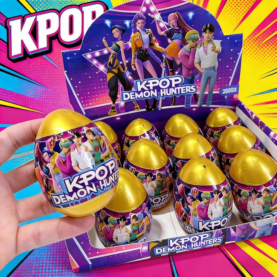 Easter Party Kpop Witch Girl Group Surprise Blind Egg, Random Mystery Capsule Gift Toy - Multicolor - View 1