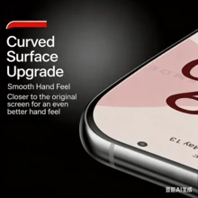 3 piezas de películas protectoras de teléfono de píxeles totalmente transparentes, adecuadas para Pixel 10a, película de vidrio templado, cobertura completa, alta definición, desbloqueo de huella dactilar, suave, sin obstrucción, sin corte manual, película para teléfono. - transparente - Ver 5