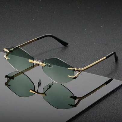 1pc Unisex Glasses, Versatile Fashion Accessory For Outdoor, Travel, Business, And Formal Occasions, Great Gift Choice