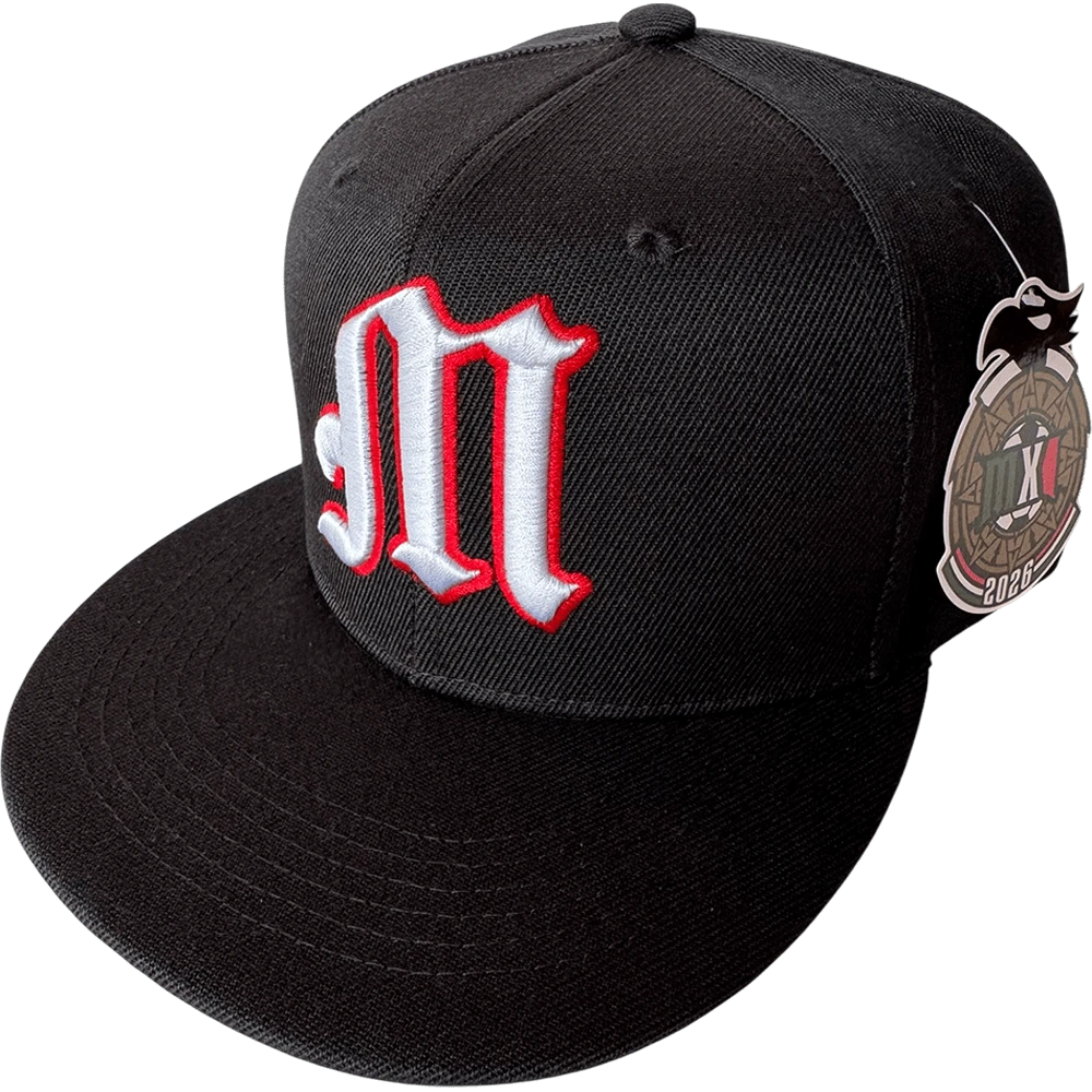 Kboom Caps Gorra MUNDIPLMEX 12 - Negro - Ver 1