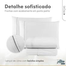 Sheet Sets with Pillowcases - trắng - Xem 3