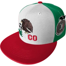 Kboom Caps Gorra MUNDIPLMEX 05 - Verde/Blanco/Rojo - Ver 1