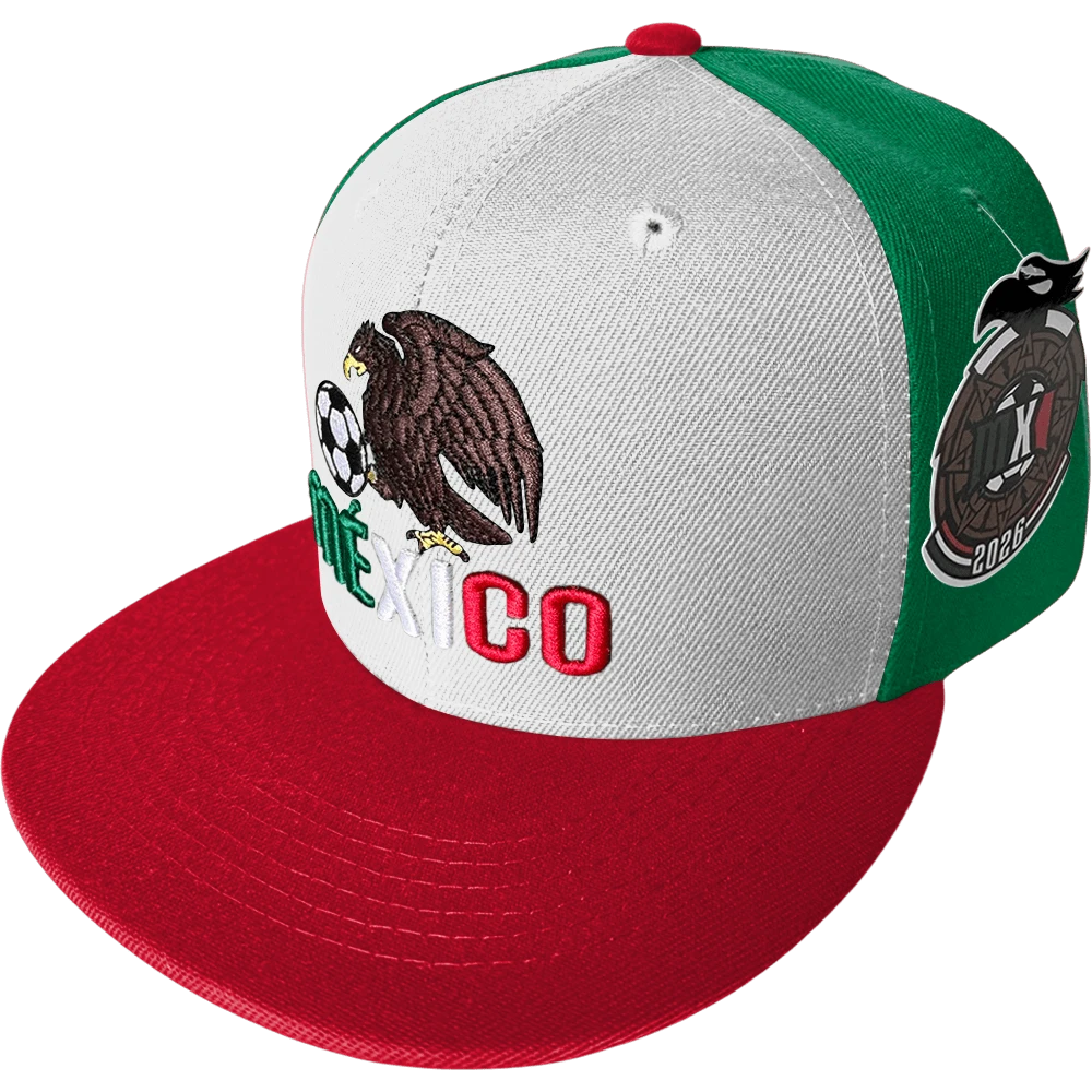 Kboom Caps Gorra MUNDIPLMEX 05 - Verde/Blanco/Rojo - Ver 1
