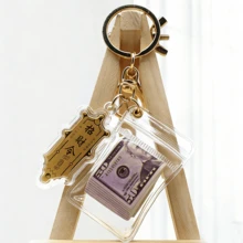 2026 New Realistic Miniature Prop Banknotes Keychain, TWD USD GBP KRW Pendant, Bag Charm, Personalized Travel Souvenir Prop - Birthday Gift - Christmas Gift - Holiday Gift - Perfect Gift, Gift For Friends, Personalized Keychain - Multicolor - View 16