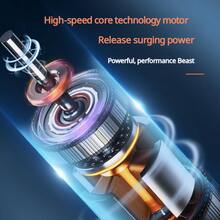 SOKANY Wireless Handheld Vacuum Cleaner, Dual Use For Car And Home, 3-In-1 Multifunctional Accessories Support Vacuuming/Blowing/Inflating, Removable And Washable Filter (2000mAh Rechargeable Lithium Battery), Suitable For Car Interior/Keyboard/Sofa Crevices And More - A - View 7