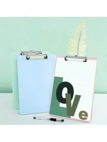 悬挂式文件夹、会议板夹、塑料文件写字板、文件和收据夹、办公用品和文具夹，适用于悬挂式文件、登记、公司、酒店、物业管理、学校和家庭会议 - 單件 - 查看 1