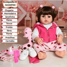 Sweetie Reborn Baby (R) Realistic Silicone-Doll 48cm - Multicolor - View 4
