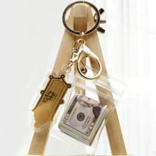 2026 New Realistic Miniature Prop Banknotes Keychain, TWD USD GBP KRW Pendant, Bag Charm, Personalized Travel Souvenir Prop - Birthday Gift - Christmas Gift - Holiday Gift - Perfect Gift, Gift For Friends, Personalized Keychain - Multicolor - View 13