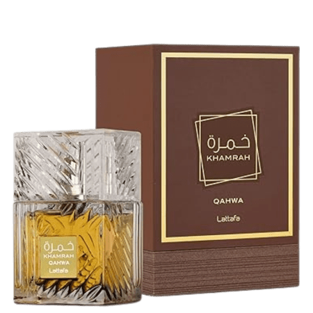 Lattafa Khamrah Qahwa Unisex Eau De Parfum 3.4 Oz / 100ml – Long Lasting Coffee Gourmand Oriental Perfume Spray