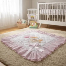 Baby & Kid's Blankets - 藕粉色 - 查看 3