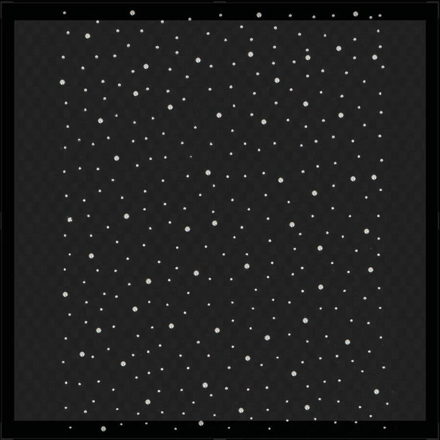 FINGERINSPIRE 6 Sheets Iron On Crystal Transfers Applique Hot Melt Patches AB Color Glitter Hotfix Rhinestone 2mm & 4mm Flat Round Rhinestone Transfers Patches For Clothing DIY Craft Decor - AB Color - 查看 1