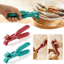 1-Piece Combination Kitchen And Home Multi-Purpose , Bowl And Plate Clips, Heat-Resistant, Kitchen High Temperature Resistant Silicone Clips, Vegetable Trays, Baking Trays, Steamer Clips, Multi-Functional Anti-Scalding Kitchen Clamps - Perfect For Bowls - Multicolor - View 2