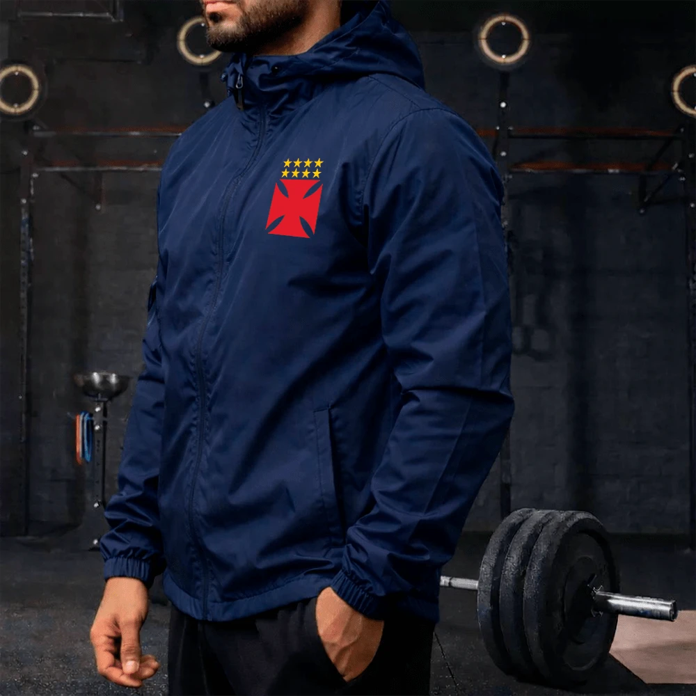 Vasco RJ Men's Waterproof Windbreaker Jacket, Lightweight Tactel, Ideal For Everyday Use And Hiking - 寶藍色 - 查看 1