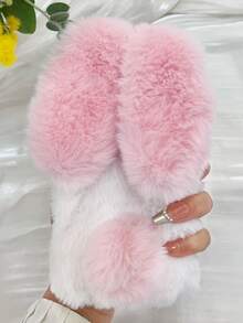 Wnter Fluffy 手机壳，兼容 17 Pro Max、11/12/13/14/15/16 Pro Max、Galaxy S25/S22/23/24+、A04/A05/A14/A15/A24/A25/A34/A54S、13C+、Note 14/13C/12/11 Pro、荣耀/畅享手机 - 粉色 - 查看 1